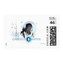 Garfield Mayor "Journey" (Blue) Postage Stamps by garfieldmayor Garfield Mayor "Journey" (Blue) Postage Stamps