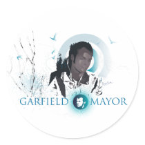 Garfield Mayor "Journey" (Blue) stickers by garfieldmayor Garfield Mayor "Journey" (Blue) stickers
