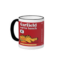 Garfield Out To Lunch Mug mugs