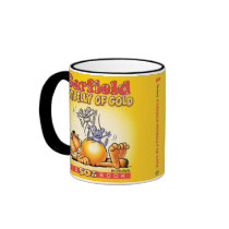 Garfield Potbelly of Gold Mug mugs