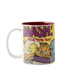 Garfield Smashing Clock, mug