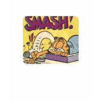 Garfield Smashing Clock, women's shirt by garfield Garfield Smashing Clock, women's shirt