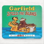 Garfield renverse les haricots Mousepad