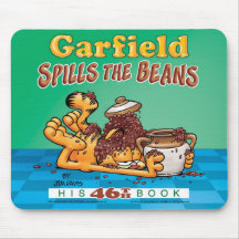 Garfield Spills The Beans Mousepad