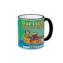 Garfield Spills The Beans Mug