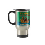 Garfield renverse la tasse de voyage d'haricots tasses