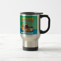 Garfield Spills The Beans Travel Mug