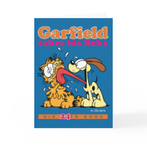 Garfield Takes His Licks Note Card