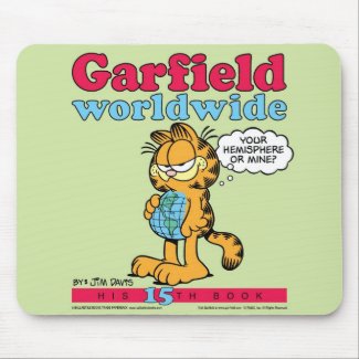 Garfield Worldwide Mousepad mousepad