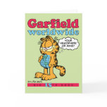 Garfield Worldwide Note Card