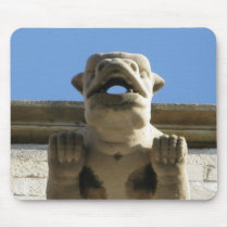 Gargoyle  from Spanish gothic cathedral mousepads
