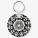 Gargoyle Rosette Keychain by OzarkNomad Gargoyle Rosette Keychain
