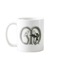Gargoyles Monogram M Mugs