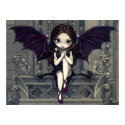 Gargoyles of Notre Dame gothic fairy Art Print by strangeling Gargoyles of Notre Dame gothic fairy Art Print