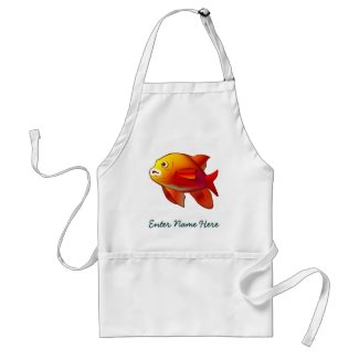 Garibaldi Fish Adult Apron