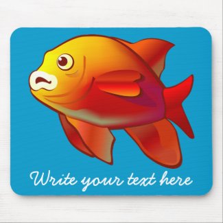 Garibaldi Fish Mouse Pad