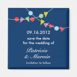 Garland Save the Date Magnet