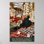 Garlic, Blackberries, Strawberries... Print