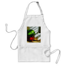 Garlic Bulbs Limes Chillies Peppers Chili Aprons