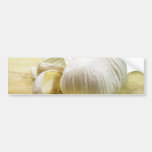 Garlic Cloves Still Life Bumper Stickers