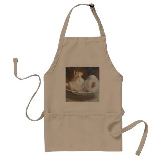 Garlic Cooking Apron by Margaret Aycock