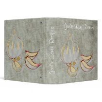 Garlic Lover Recipe Binder by TheCardStore Garlic Lover Recipe Binder