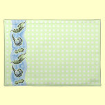 Garlic, Peas and Polka Dots placemats