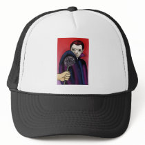 Garlic Wards off the Vampire's Bite Mesh Hat