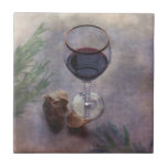 Garlic wine herbs tile