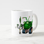 GarlicBot CucumberBot Extra Large Mugs