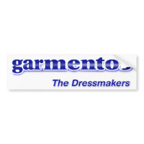 Garmentos bumper sticker