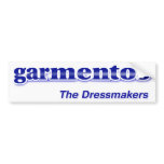 Garmentos bumper sticker