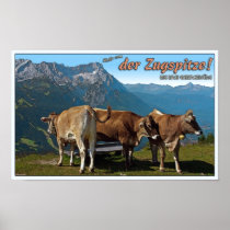 Garmisch - Hallo from the Zugspitze! Print