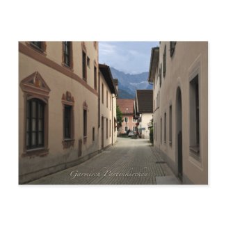 Garmisch-Partenkirchen postcard postcard