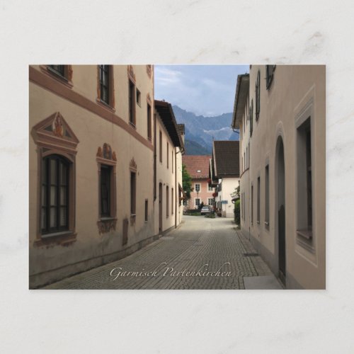 Garmisch-Partenkirchen postcard postcard