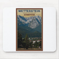Garmisch - Zugspitze above Town Mouse Pad