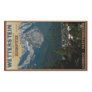 Garmisch - Zugspitze above Town Rectangular Stickers