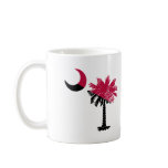 Garnet and Black Palmetto Mugs