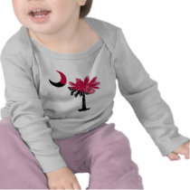 Garnet and Black Palmetto t-shirts