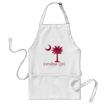 Garnet Carolina Girl Palmetto aprons by palmettotees Garnet Carolina Girl Palmetto aprons
