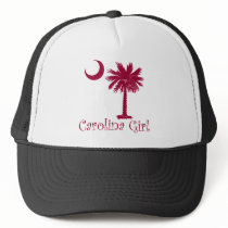 Garnet Carolina Girl Palmetto hats by palmettotees Garnet Carolina Girl Palmetto hats
