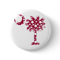 Garnet Dots Palmetto buttons by palmettotees Garnet Dots Palmetto buttons