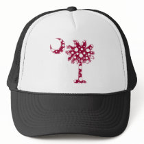 Garnet Dots Palmetto hats by palmettotees Garnet Dots Palmetto hats
