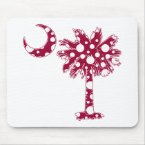 Garnet Dots Palmetto mousepads by palmettotees Garnet Dots Palmetto mousepads