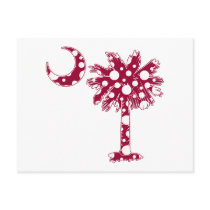 Garnet Dots Palmetto postcards by palmettotees Garnet Dots Palmetto postcards