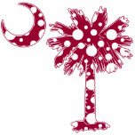 Garnet Dots Pocket Palmetto t-shirts