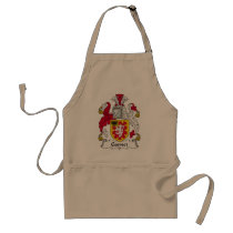 Garnet Family Crest aprons by coatsofarms Garnet Family Crest aprons