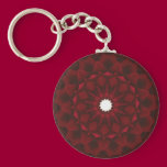 Garnet Kaleidoscope keychains