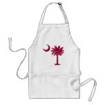 Garnet Palmetto Aprons