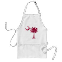 Garnet Palmetto aprons by palmettotees Garnet Palmetto aprons